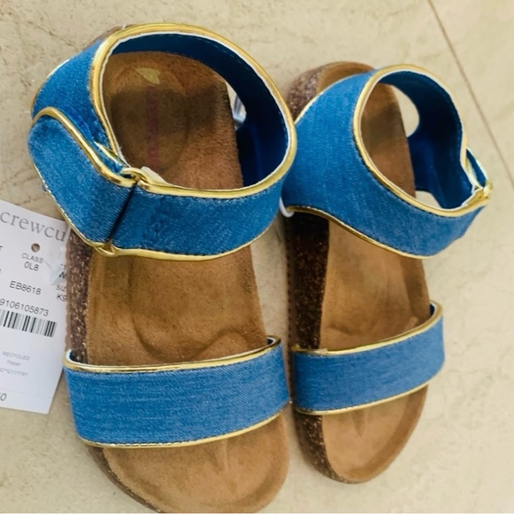 J. Crew Girls' chambray sandals. - Picture 2 of 6